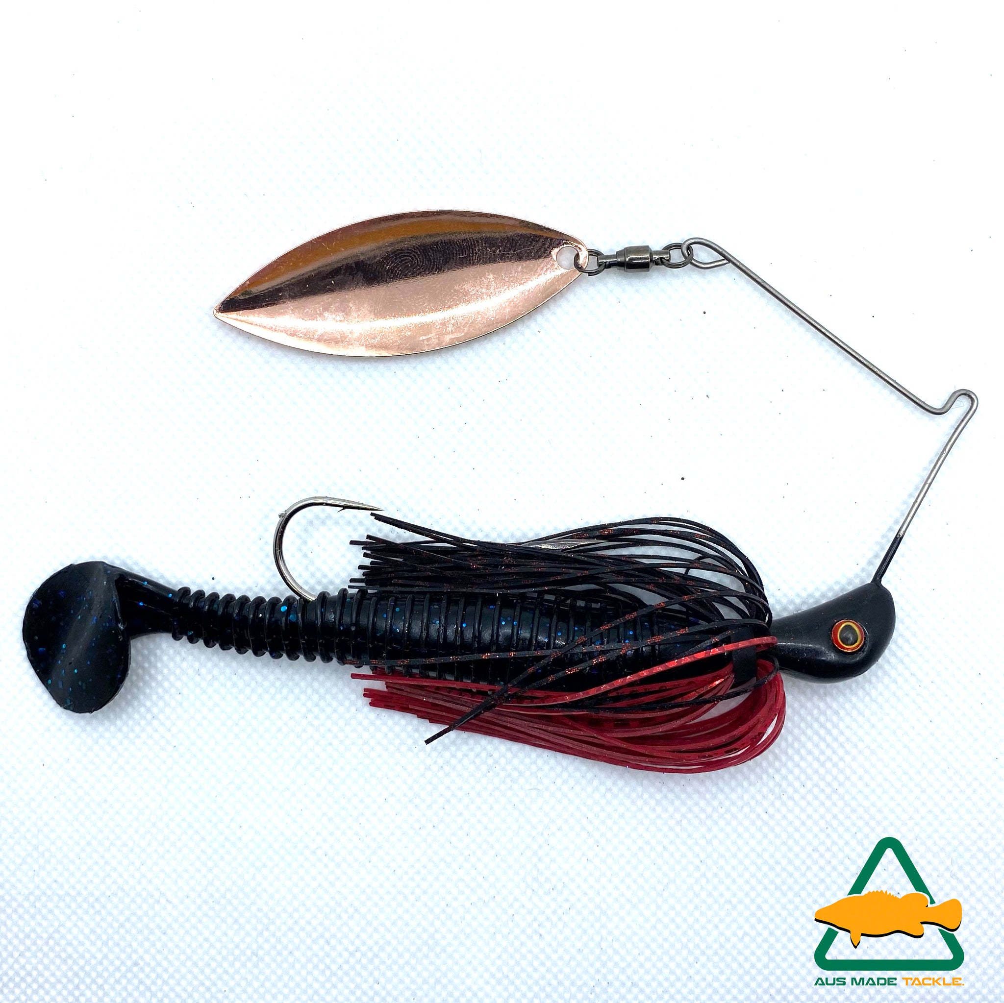 Spinwright 5/8oz Spinnerbait Single Copper Willow Blade